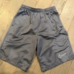 Nike Boys Gray Athletic Shorts